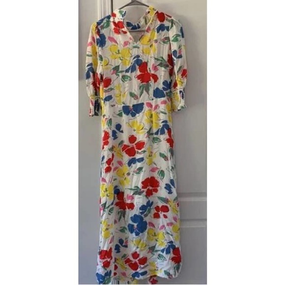 Rixo Target Limited Edition Colorful Floral Ruffle Dress - Size 20W/22W - Picture 3 of 4